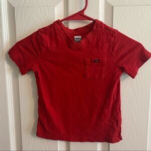 Old Navy Red Pocket Tee Shirt Size 4T
